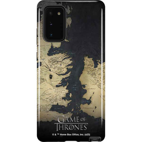 Game of Thrones: Westeros Map Galaxy Note20 5G Pro Case