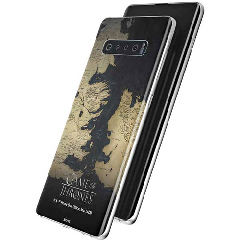 Game of Thrones: Westeros Map Galaxy S10 Plus Skin