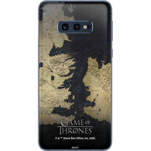 Game of Thrones: Westeros Map Galaxy S10e Skin