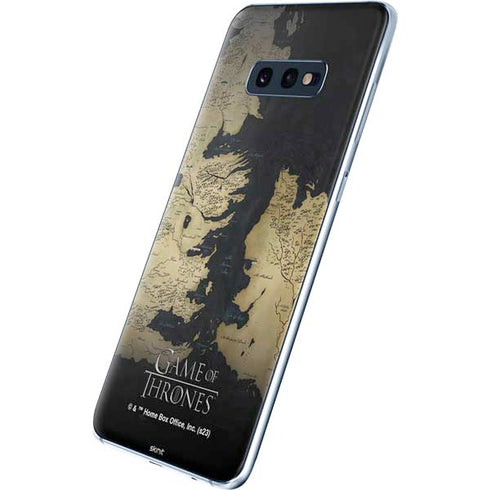 Game of Thrones: Westeros Map Galaxy S10e Skin