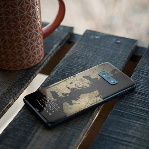 Game of Thrones: Westeros Map Galaxy S10e Skin