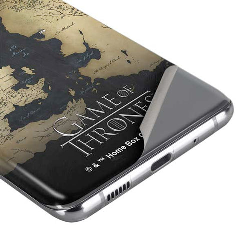 Game of Thrones: Westeros Map Galaxy S20 Plus Skin