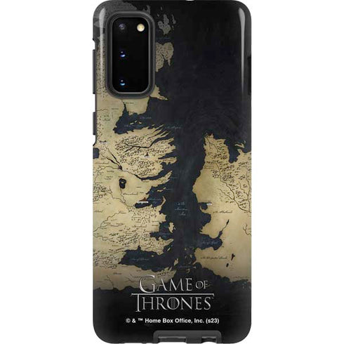 Game of Thrones: Westeros Map Galaxy S20 Pro Case