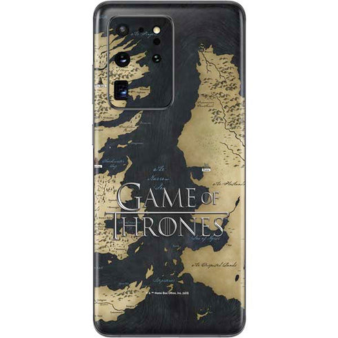 Game of Thrones: Westeros Map Galaxy S20 Ultra 5G Skin