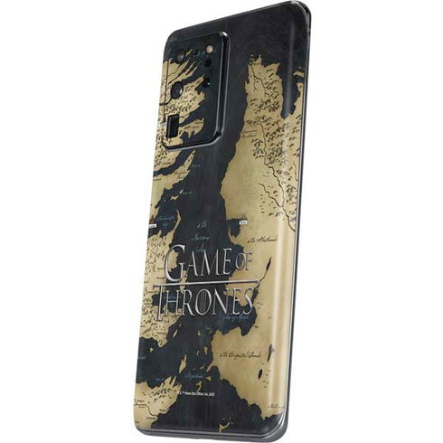 Game of Thrones: Westeros Map Galaxy S20 Ultra 5G Skin