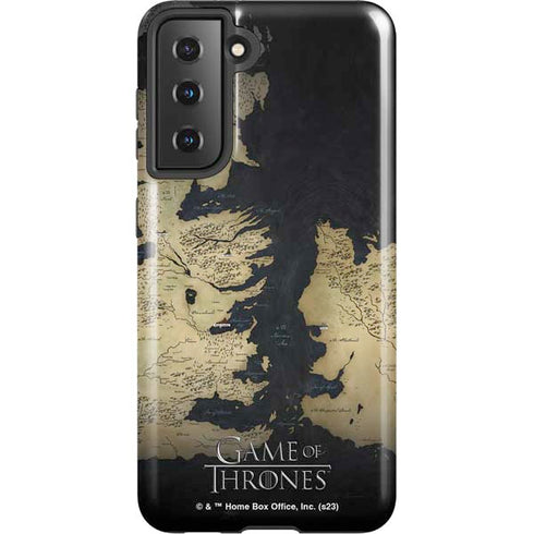 Game of Thrones: Westeros Map Galaxy S21 5G Pro Case