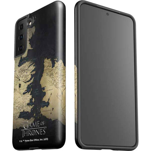 Game of Thrones: Westeros Map Galaxy S21 FE Pro Case