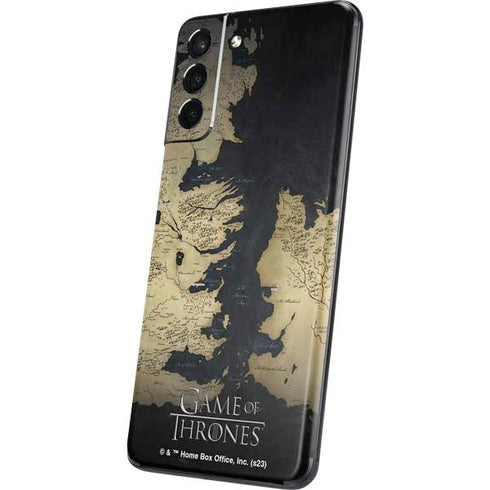 Game of Thrones: Westeros Map Galaxy S21 Plus 5G Skin