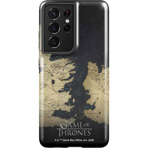 Game of Thrones: Westeros Map Galaxy S21 Ultra 5G Pro Case