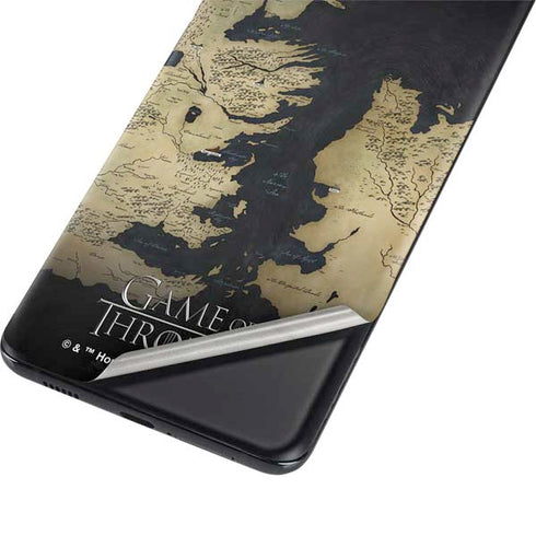 Game of Thrones: Westeros Map Galaxy S21 Ultra 5G Skin