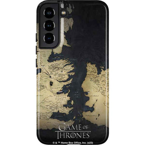 Game of Thrones: Westeros Map Galaxy S22 Plus Pro Case