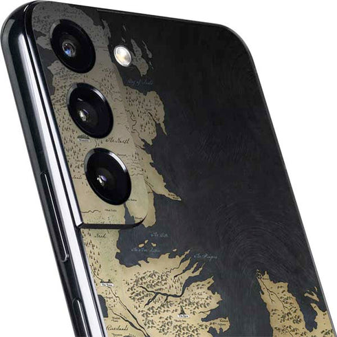 Game of Thrones: Westeros Map Galaxy S22 Plus Skin