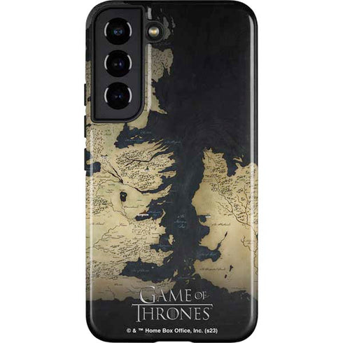 Game of Thrones: Westeros Map Galaxy S22 Pro Case