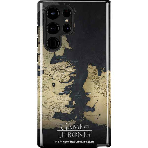 Game of Thrones: Westeros Map Galaxy S22 Ultra Pro Case