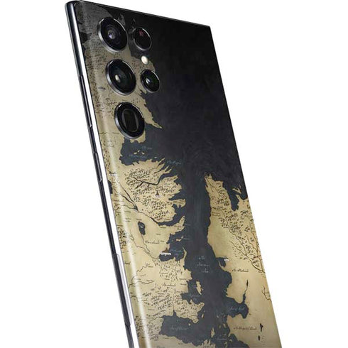 Game of Thrones: Westeros Map Galaxy S22 Ultra Skin