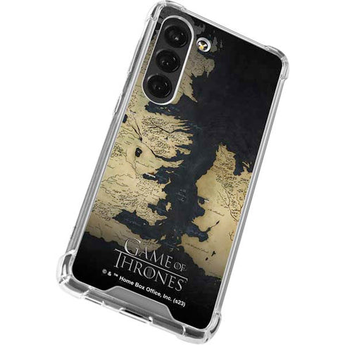 Game of Thrones: Westeros Map Galaxy S23 Clear Case