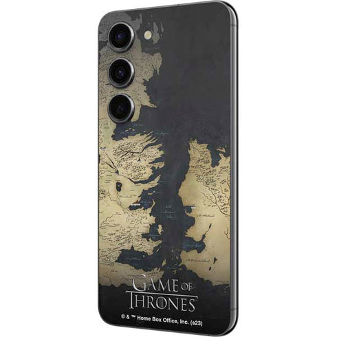 Game of Thrones: Westeros Map Galaxy S23 Skin