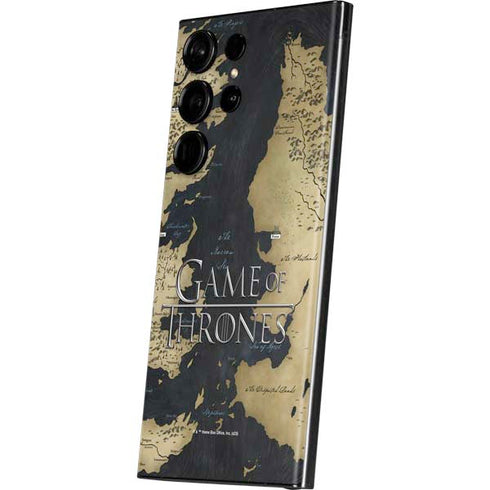 Game of Thrones: Westeros Map Galaxy S23 Ultra Skin
