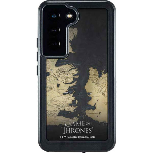 Game of Thrones: Westeros Map Galaxy S23 Waterproof Case