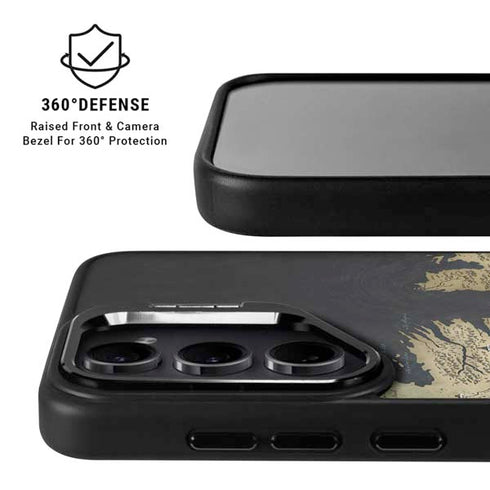 Game of Thrones: Westeros Map Galaxy S25 Kickstand Case