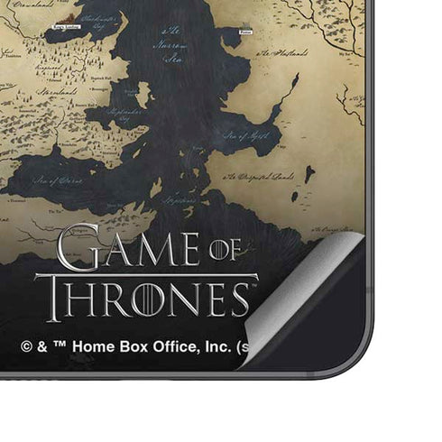 Game of Thrones: Westeros Map Galaxy S25 Skin