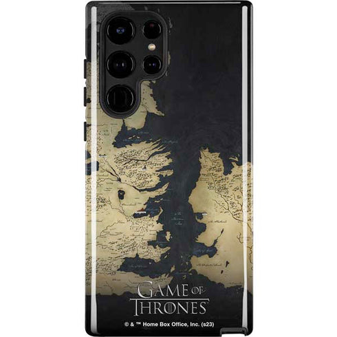Game of Thrones: Westeros Map Galaxy S25 Ultra Impact Case