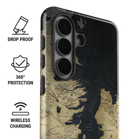 Game of Thrones: Westeros Map Galaxy S26 Plus Impact Case