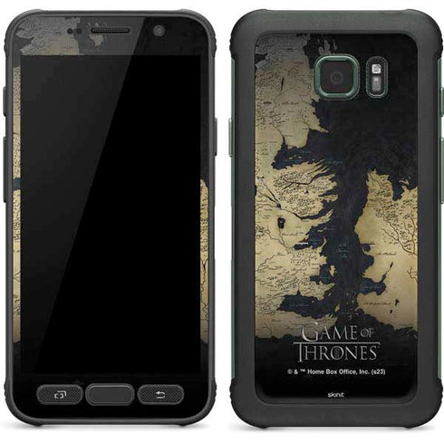 Game of Thrones: Westeros Map Galaxy S7 Active Skin