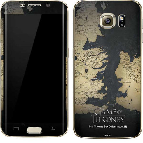 Game of Thrones: Westeros Map Galaxy S7 Edge Skin