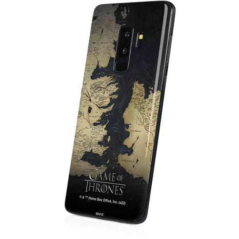 Game of Thrones: Westeros Map Galaxy S9 Plus Skin