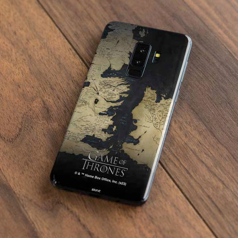 Game of Thrones: Westeros Map Galaxy S9 Plus Skin