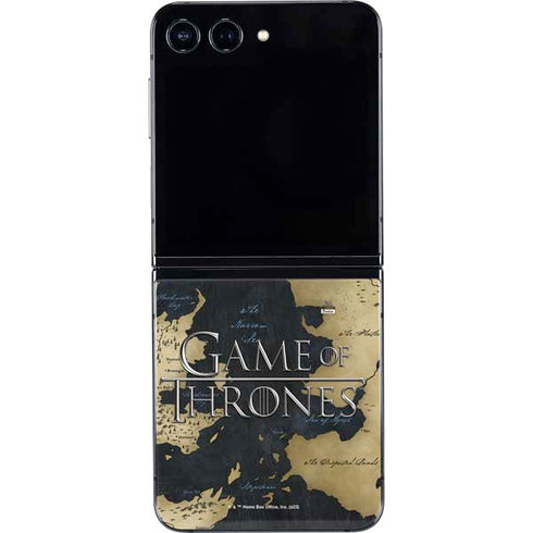 Game of Thrones: Westeros Map Galaxy Z Flip5 5G Skin