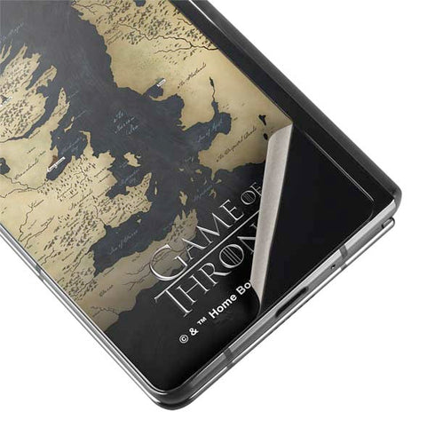 Game of Thrones: Westeros Map Galaxy Z Fold2 5G Skin
