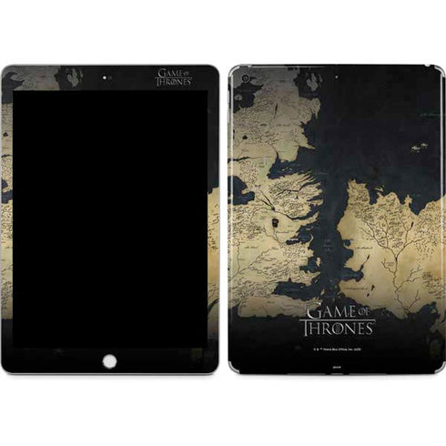 Game of Thrones: Westeros Map Apple iPad Skin