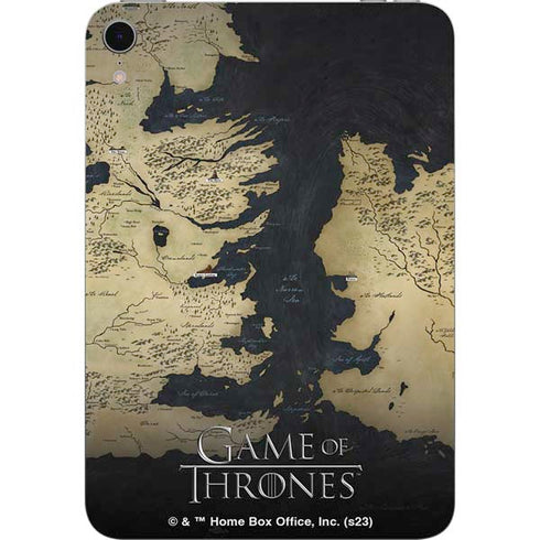 Game of Thrones: Westeros Map Apple iPad Mini Skin