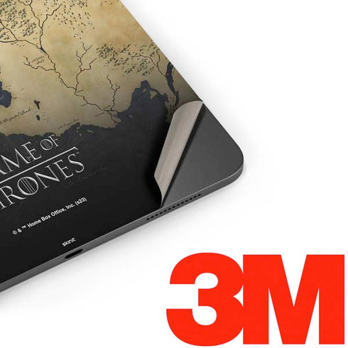 Game of Thrones: Westeros Map Apple iPad Pro Skin
