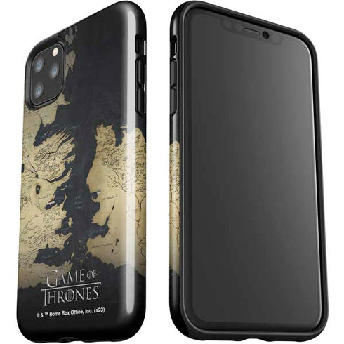 Game of Thrones: Westeros Map iPhone 11 Pro Max Impact Case