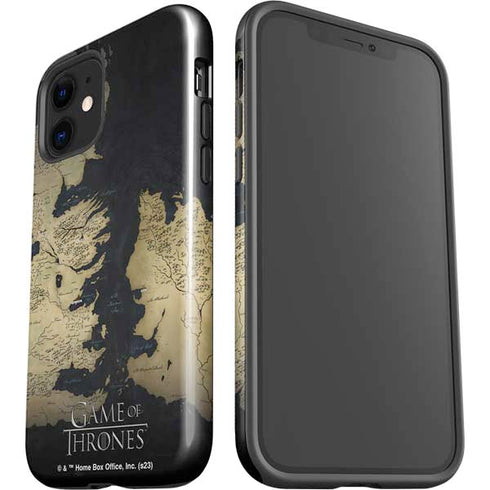 Game of Thrones: Westeros Map iPhone 12 Mini Impact Case