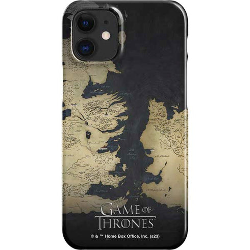 Game of Thrones: Westeros Map iPhone 12 Mini Lite Case