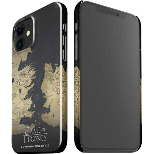 Game of Thrones: Westeros Map iPhone 12 Mini Lite Case