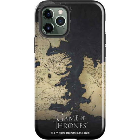Game of Thrones: Westeros Map iPhone 12 Pro Impact Case