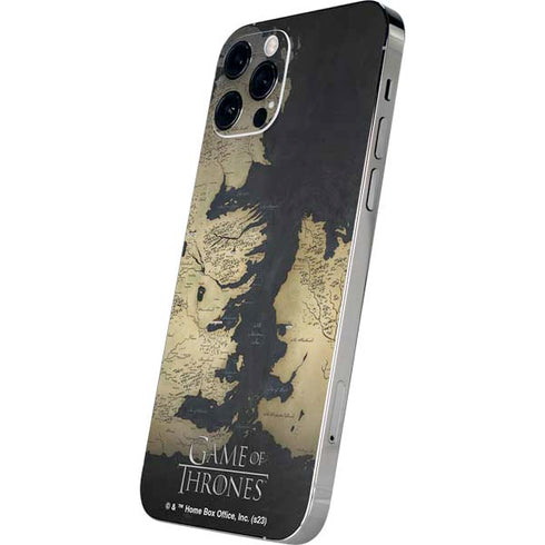 Game of Thrones: Westeros Map iPhone 12 Pro Max Skin