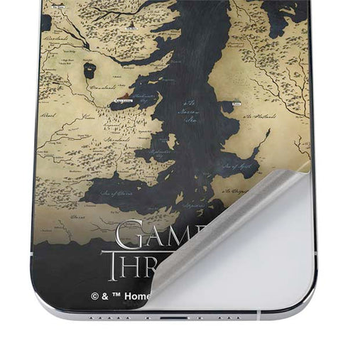 Game of Thrones: Westeros Map iPhone 12 Pro Skin
