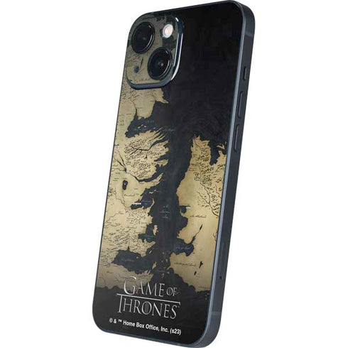 Game of Thrones: Westeros Map iPhone 13 Mini Skin