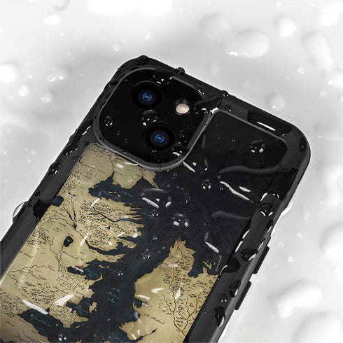 Game of Thrones: Westeros Map iPhone 13 Mini Waterproof Case