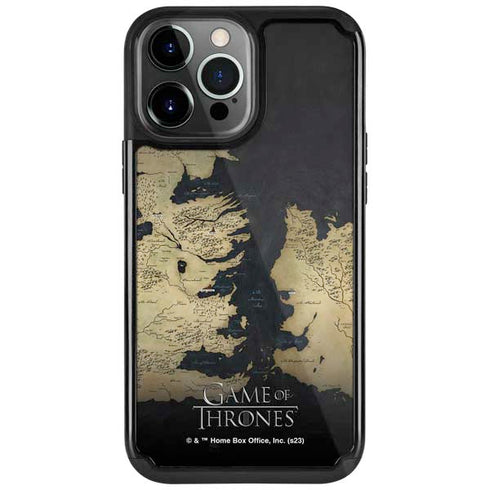 Game of Thrones: Westeros Map iPhone Cases