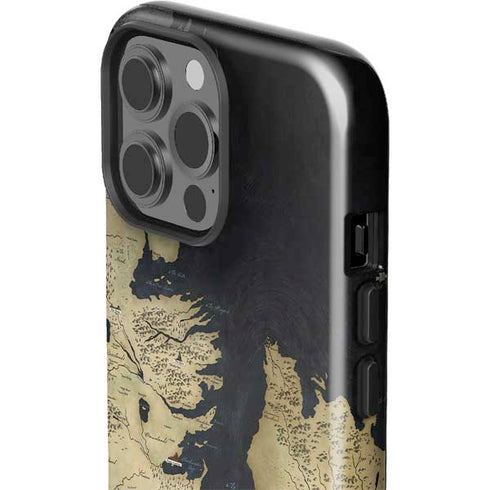 Game of Thrones: Westeros Map iPhone 13 Pro Max Impact Case