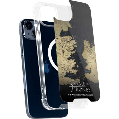 Game of Thrones: Westeros Map iPhone 14 MagSafe Case