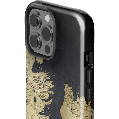 Game of Thrones: Westeros Map iPhone 14 Pro Max Impact Case