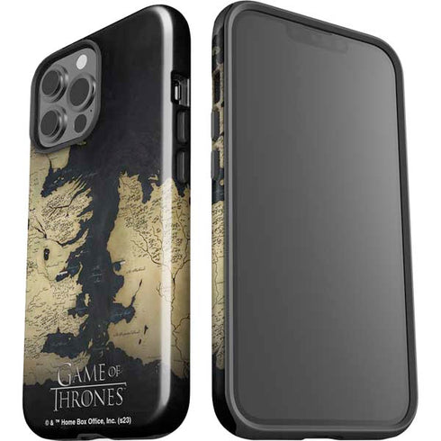Game of Thrones: Westeros Map iPhone 14 Pro Max Impact Case